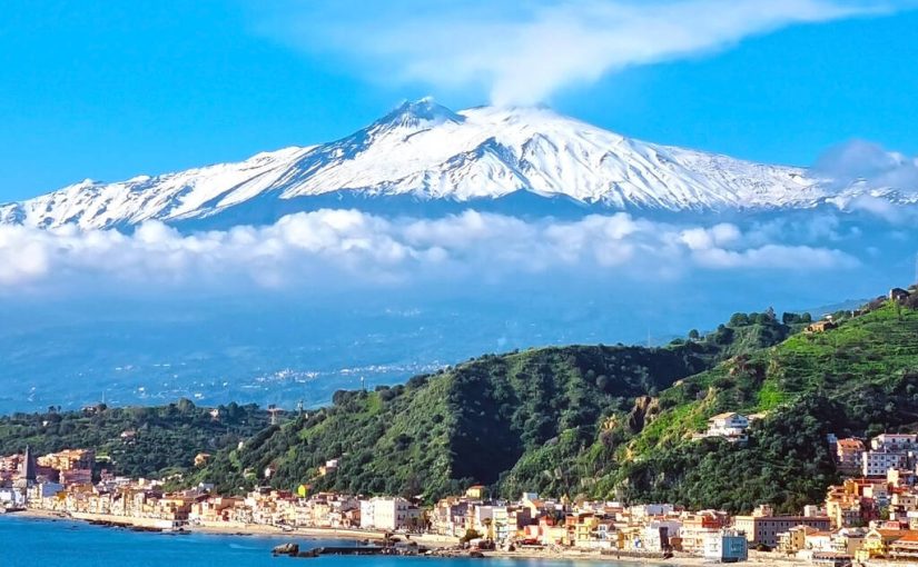 Traveling Etna Volcano